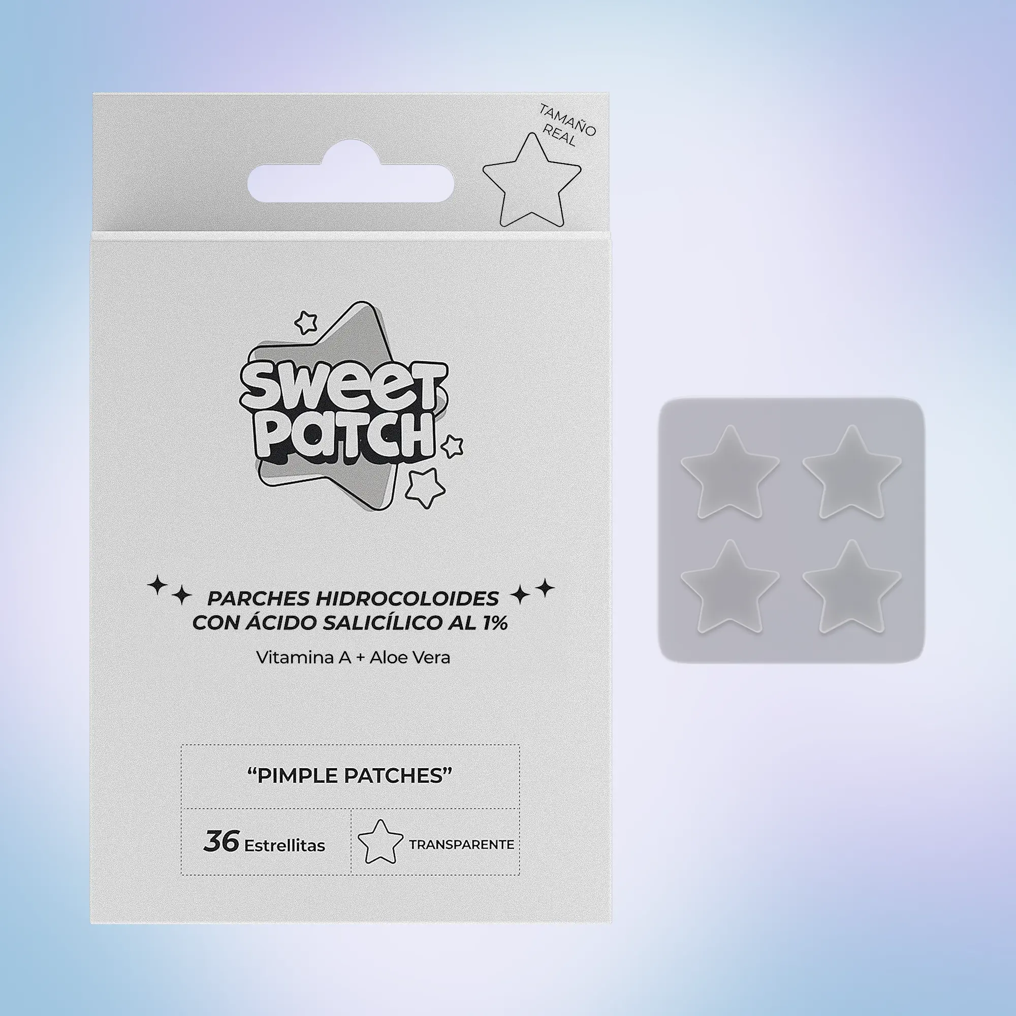 Sweet Patch Estrellitas Transparente
